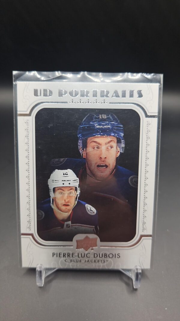 2019-20 Upper Deck UD Portraits Pierre-Luc Dubois #P-6 Columbus Blue Jackets