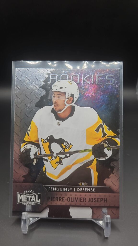 2020-21 Skybox Metal Universe Rookies Pierre-Olivier Joseph Rookie Card