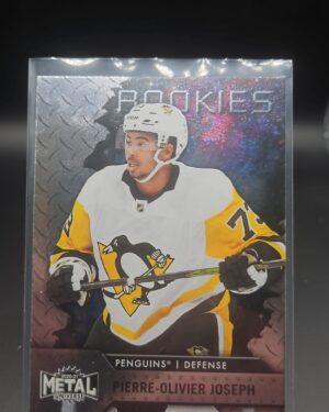 2020-21 Skybox Metal Universe Rookies Pierre-Olivier Joseph Rookie Card