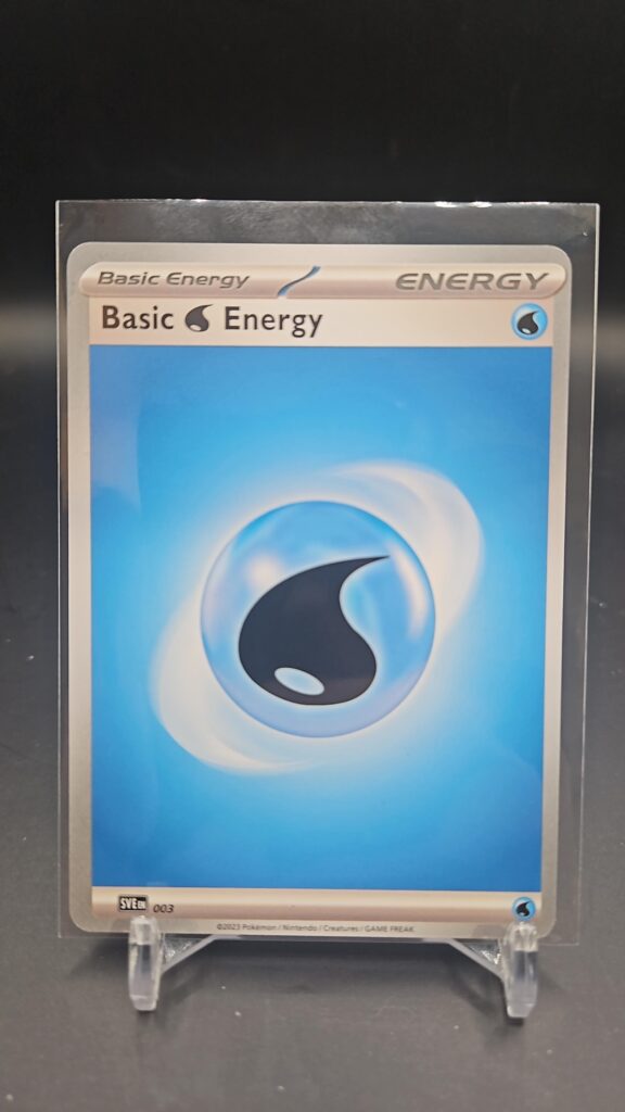 Water Energy 151 Scarlet & Violet Pokémon Card 003/165