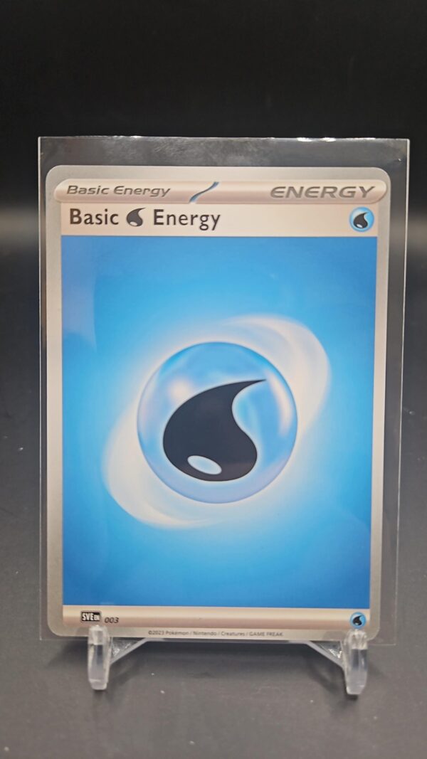 2023 POKEMON SCARLET & VIOLET 151 WATER ENERGY SVE 003 NON HOLO