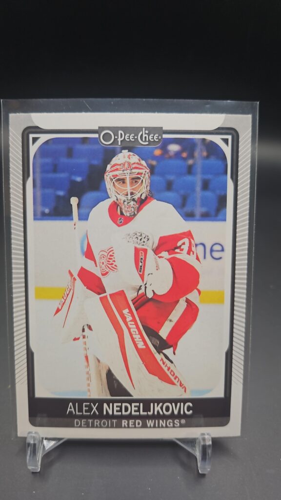 Alex Nedeljkovic 2021-22 Upper Deck Series 2 O-Pee-Chee Update #603 rookie card