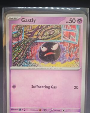 Gastly 092/165 NM / M Violet And Scarlet 151 Pokemon