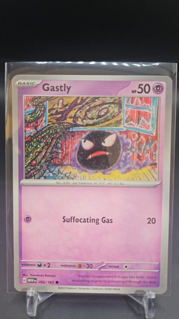 Gastly 092/165 NM / M Violet And Scarlet 151 Pokemon