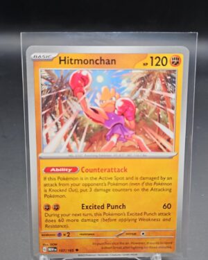 Hitmonchan 151 Scarlet & Violet Pokémon Card