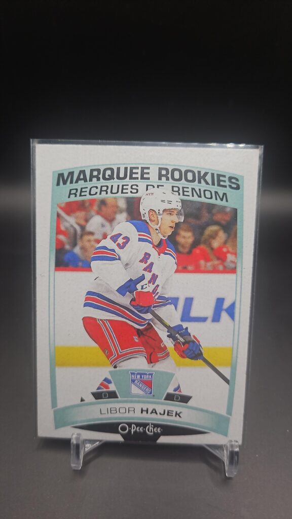 Libor Hajek 2019-20 O-Pee-Chee Series 2 Marquee Rookies #549 Rookie Card