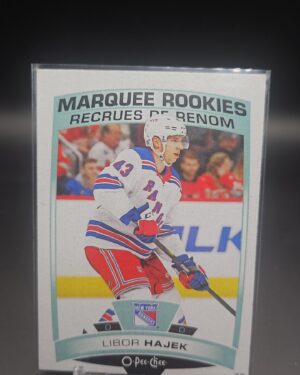 Libor Hajek 2019-20 O-Pee-Chee Series 2 Marquee Rookies #549 Rookie Card