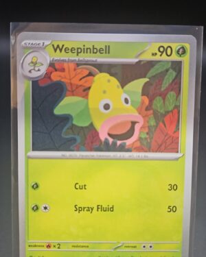 Weepinbell 070/165 English Pokémon Scarlet & Violet 151 tcg