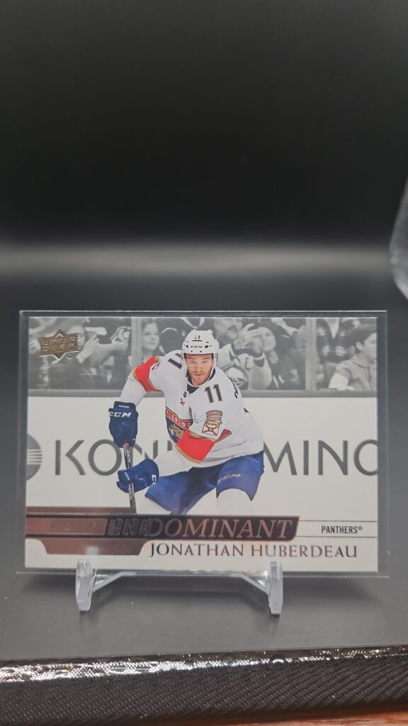 2020-21 Upper Deck Series 1 Predominant Jonathan Huberdeau #PR-34 Card