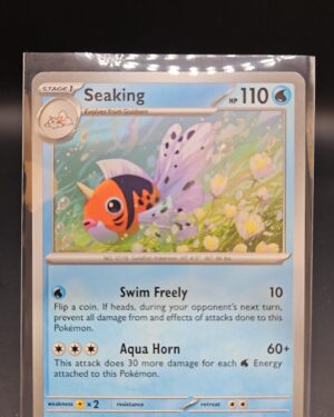 Seaking 119/165 Uncommon Pokemon Scarlet&Violet 151 English