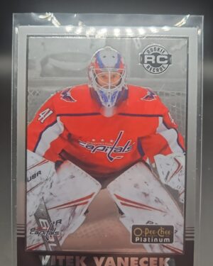 2020-21 O-Pee-Chee Platinum Marquee Rookies Vitek Vanecek #R-82 Card