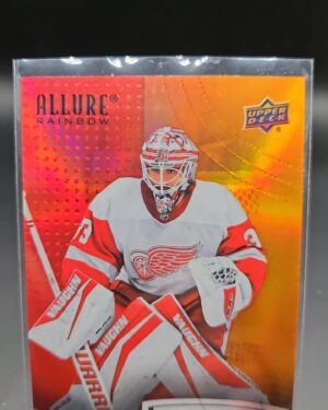 Alex Nedeljkovic 2021-22 Upper Deck Allure Rainbow Red/Orange #R58 card