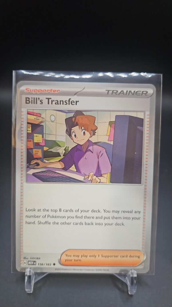 Pokémon TCG Bill's Transfer Scarlet & Violet-151 156/165 Regular Uncommon
