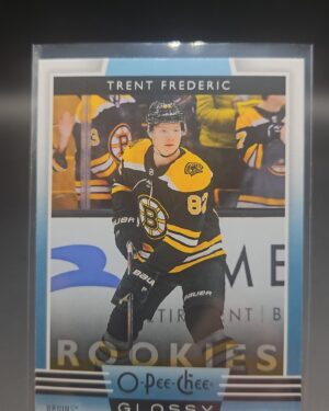 2019-20 O-Pee-Chee Glossy Rookies Trent Frederic #R-9 Card