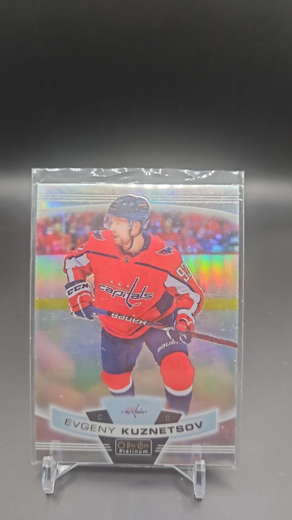 2019-20 O-Pee-Chee Platinum Rainbow Evgeny Kuznetsov #117 Card