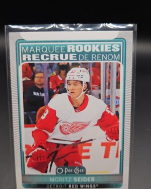Moritz Seider 2021-22 O-Pee-Chee #621 Marquee Rookie card
