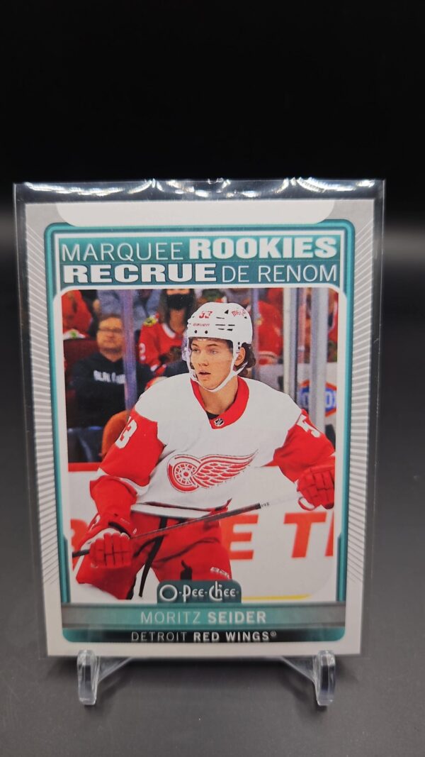2021-22 O-Pee-Chee MORITZ SEIDER #621 Marquee Rookie Detroit