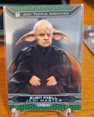 2015 Star Wars Chrome Perspectives Refractors Jedi Evan Piell #17-j