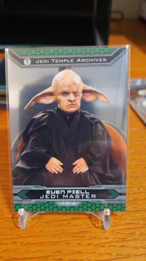 2015 Star Wars Chrome Perspectives Refractors Jedi Evan Piell #17-j