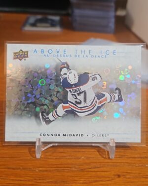 2024-25 Tim Hortons 10th Edition ABOVE THE ICE connor mcdavid #AI1