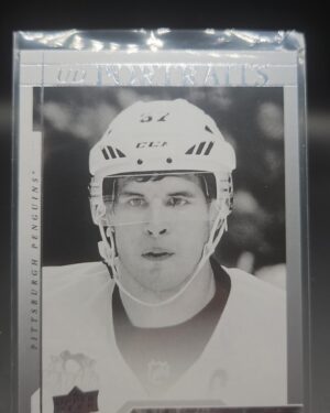 2017-18 Upper Deck Series 1 UD Portraits Sidney Crosby #P-54 Card