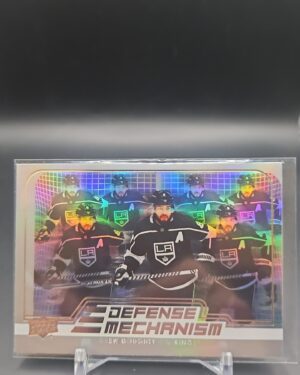 2022-23 Upper Deck Series 1 Defense Mechanism Drew Doughty #DM-7, Kings card, Defense Mechanism insert, Upper Deck hockey