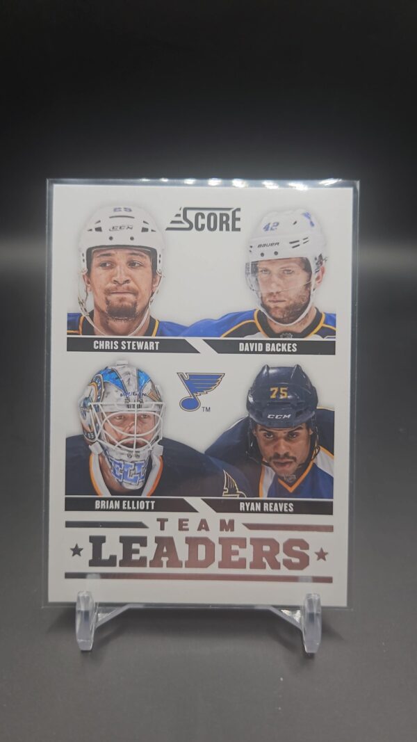2013 Score #575 Elliott / Stewart / Backes / Reaves TL