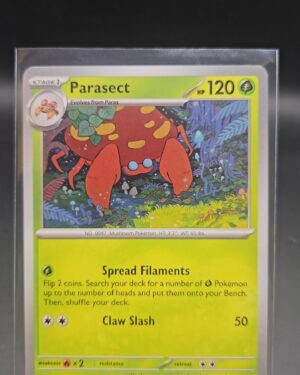 Parasect 046/165 Non Holo English Pokemon 151 Scarlet and Violet
