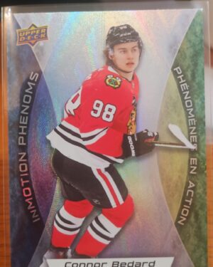 Connor Bedard, Tim Hortons, In Motion Phenoms, 2024-25, Upper Deck, #MP-18