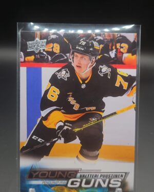 2022-23 Upper Deck Series 2 Young Guns Valtteri Puustinen #237 Rookie Card