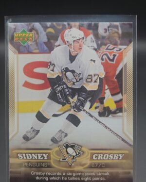 2006-07 Upper Deck Phenomenal Beginning Sidney Crosby #3, Penguins card, Phenomenal Beginning insert, Crosby early career
