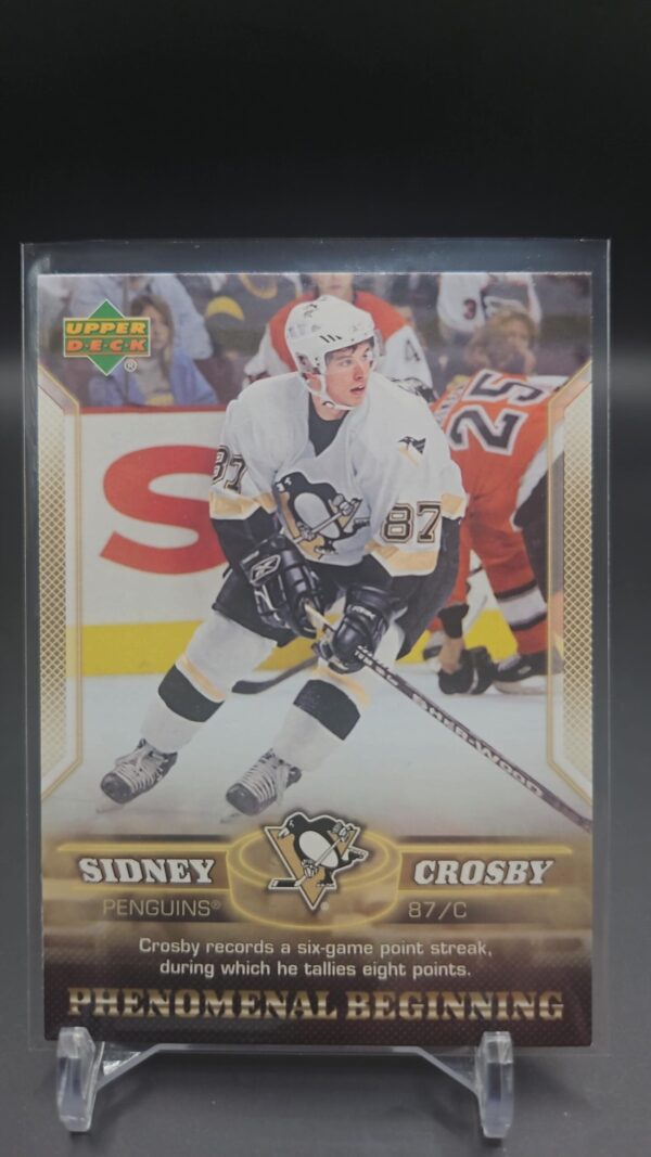 2006-07 Upper Deck Phenomenal Beginning #3 Sidney Crosby Pittsburgh Penguins NHL