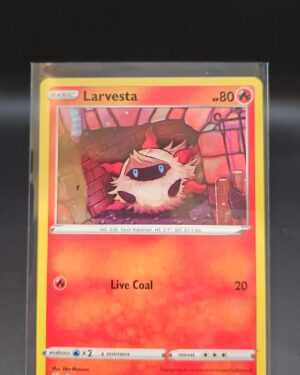 Larvesta 024/159 - Crown Zenith - Common - Pokemon Card TCG