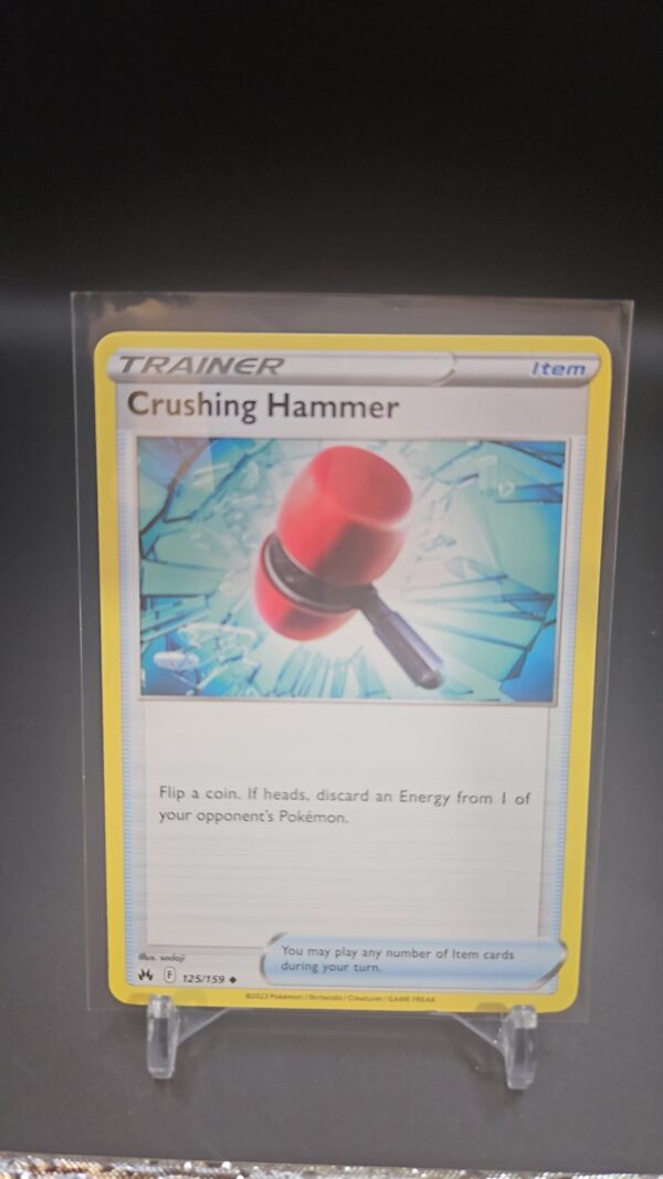 Crushing Hammer 125/159 Uncommon Crown Zenith Pokemon TCG