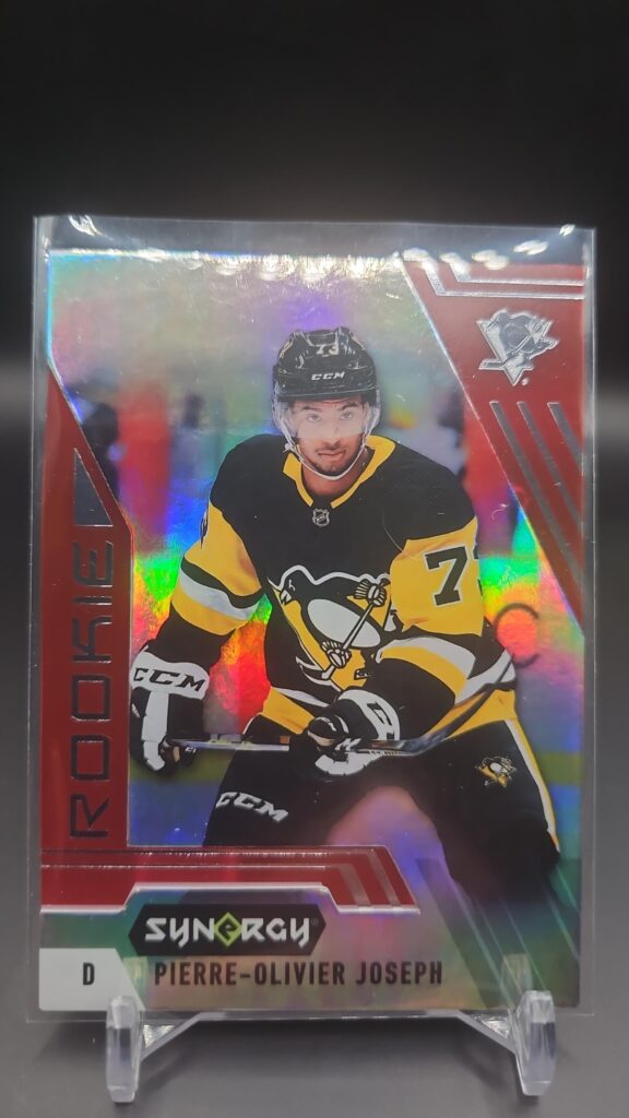 2020-21 Upper Deck Synergy Red Bounty Rookie Pierre-Olivier Joseph #114 Card