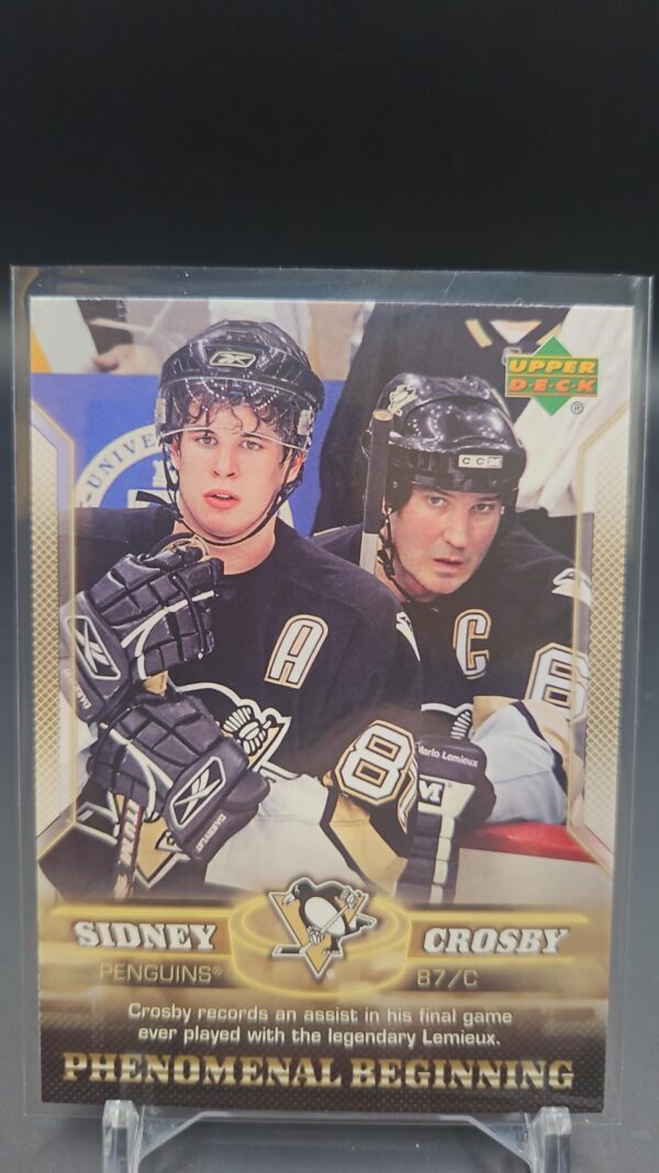 2005-06 Upper Deck Phenomenal Beginning Sidney Crosby #14