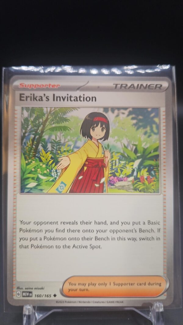 Erika's Invitation 160/165 Scarlet & Violet 151 - NM Pokémon Card