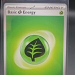 2023 POKEMON SCARLET & VIOLET 151 GRASS ENERGY 001 NON HOLO