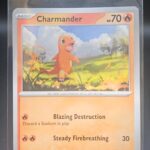 Charmander - 004/165 Violet and Scarlet 151 Common Pokemon Card