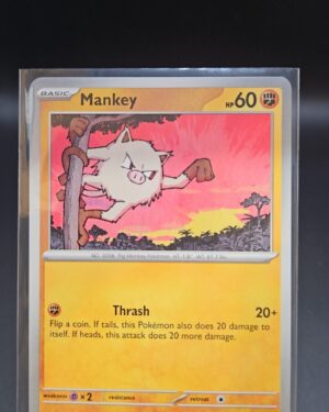 Mankey 056/165 Scarlet & Violet 151 Pokémon TCG English