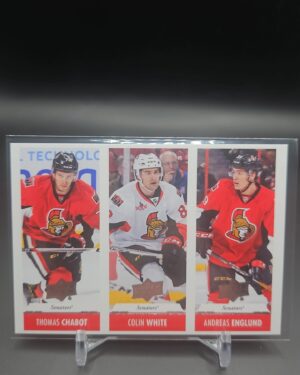 2017-18 Upper Deck Team Triples Chabot White Englund #TTOTT Card