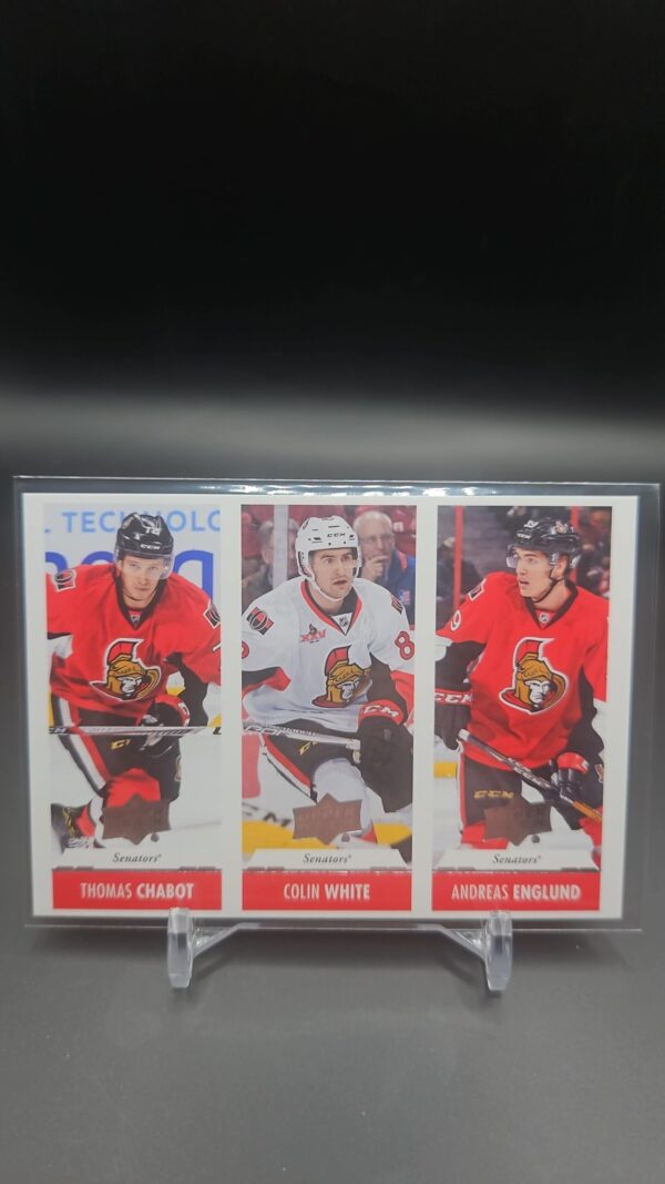 2017-18 Team Triples Thomas Chabot/Colin White/Andreas Englund #TTOTT