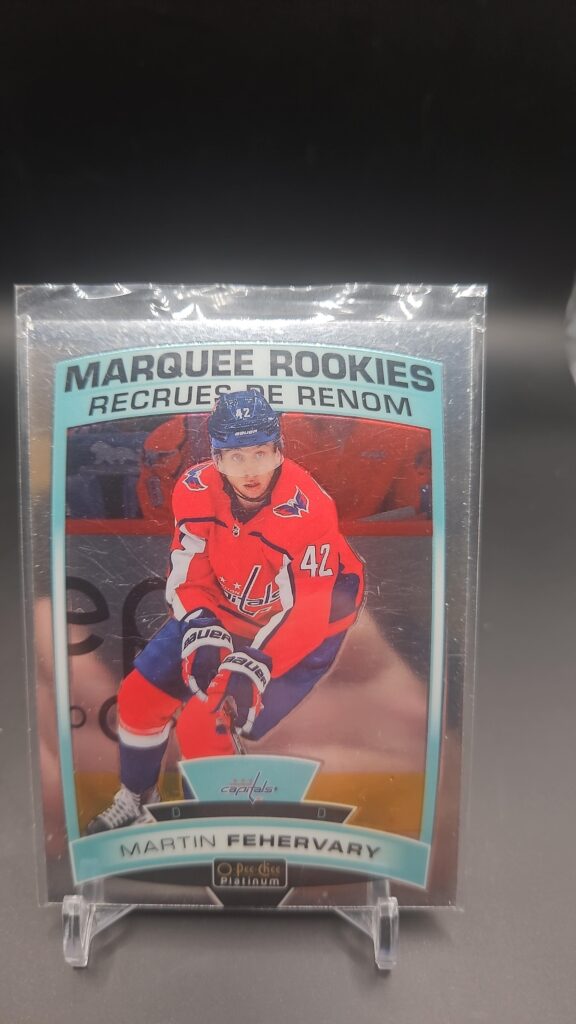 2019-20 O-Pee-Chee Platinum Marquee Rookies Martin Fehervary #153 Card
