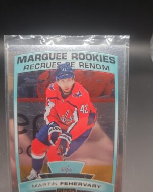 2019-20 O-Pee-Chee Platinum Marquee Rookies Martin Fehervary #153 Card