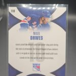 2006-07 Mini Jersey Hockey NIGEL DAWES Rookie #118 New York Rangers - Image 2