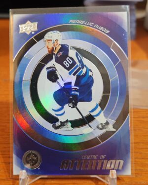 2022-23 UPPER DECK CENTRE OF ATTENTION # CA-3 PIERRE-LUC DUBOIS JETS