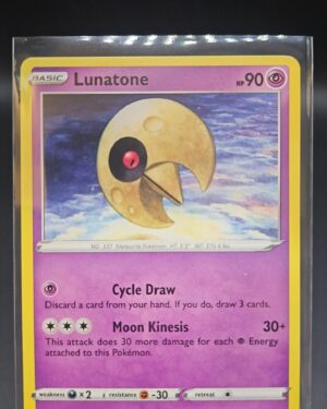 Lunatone Crown Zenith Pokémon Card