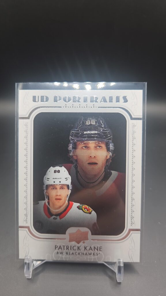 2019-20 Upper Deck Series 1 UD Portraits Patrick Kane #P-15 Card