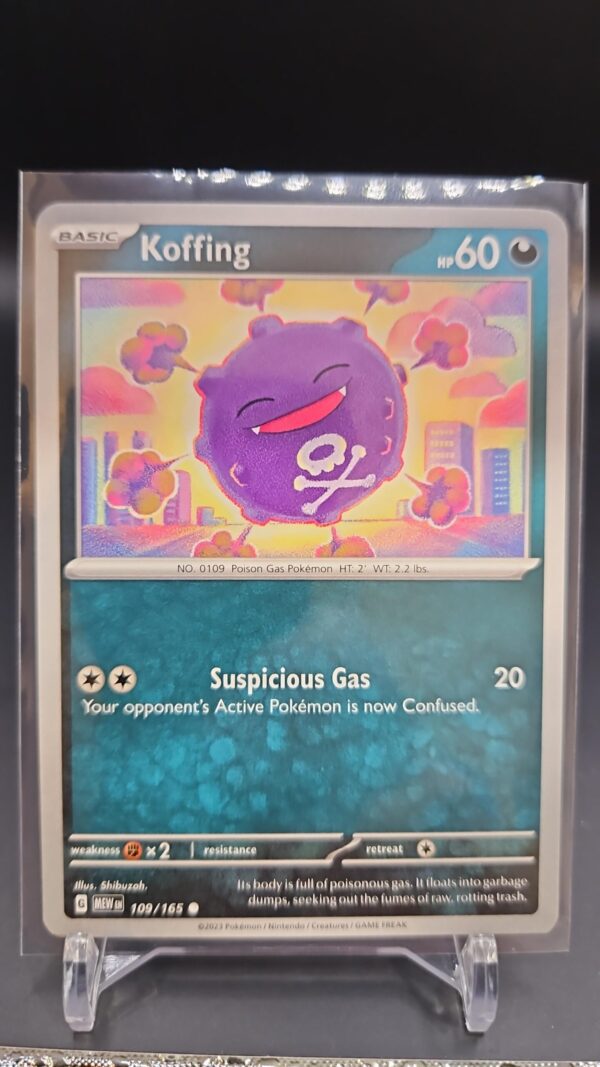Koffing 109/165 Common Scarlet and Violet Pokemon TCG