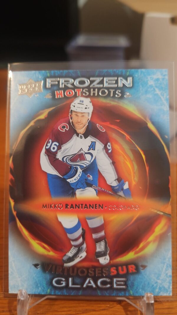 2024-25 UD Tim Hortons FROZEN HOTSHOTS MIKKO RANTANEN # FH-11